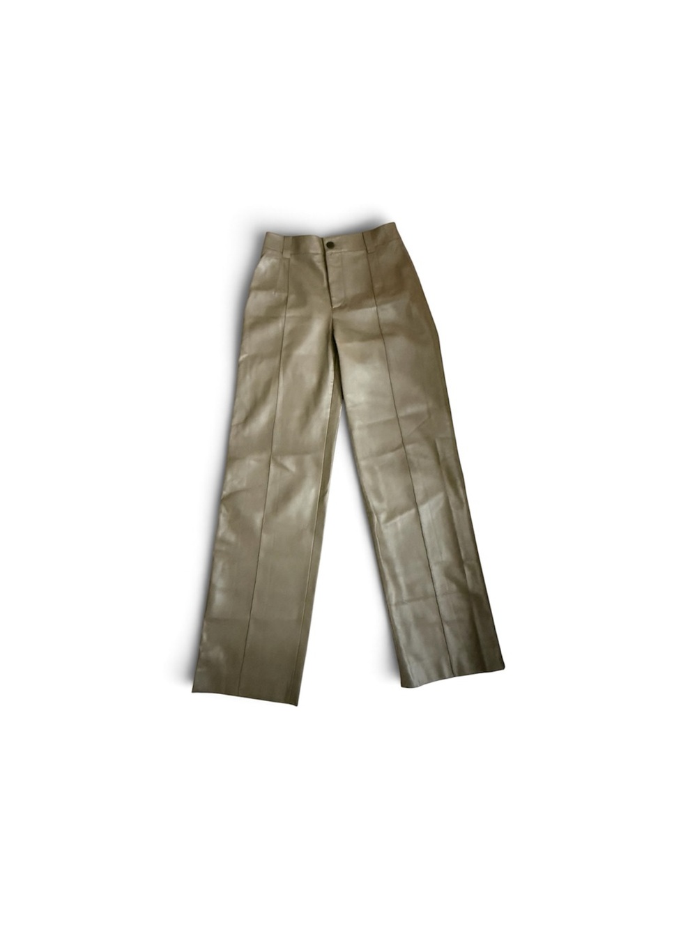 Women’s Straight-Leg Leather style Pants